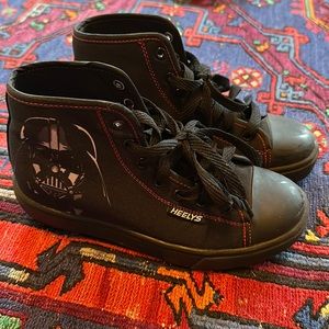 Star Wars/ Darth Vader Heelys size 4 youth.